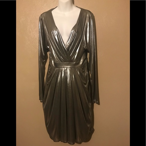 Moda International Dresses & Skirts - Mods International silver dress, 6